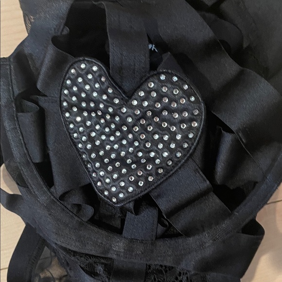 Torrid Black Lace Cutout Chemise - Picture 4 of 4